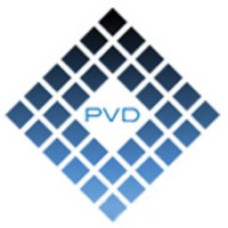 Logotipo de la empresa PVD
