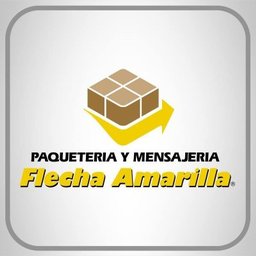 Logotipo de la empresa Servicios de Paqueteria y Envió Flecha Amarilla