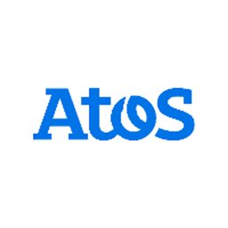 Logotipo de la empresa Atos