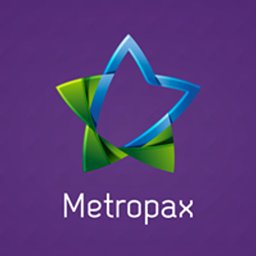 Company logo Metropax