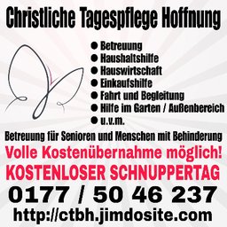 Firmenlogo Christliche Tagespflege Hoffnung