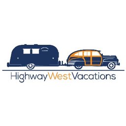 Company logo highway west vacations