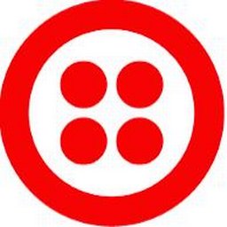 Company logo Twilio