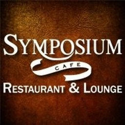 Company logo symposium cafe