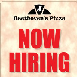 Company logo J. Beethoven's Pizza