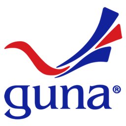 Logotipo de la empresa guna