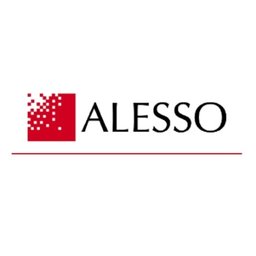 Logotipo de la empresa ALESSO