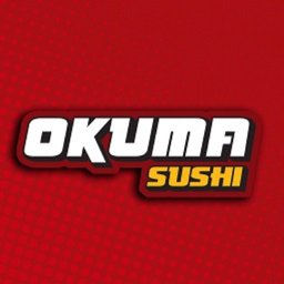 Logotipo de la empresa Okuma sushi
