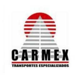 Logotipo de la empresa transportes especializados carmex