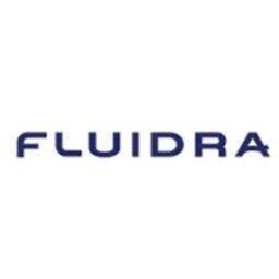 Logotipo de la empresa FLUIDRA