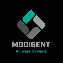 Company logo Modigent