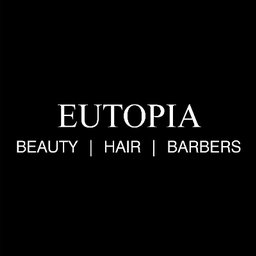 Eutopia Hair, Beauty & Barbers Logo