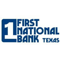 Company logo First National Bank Texas