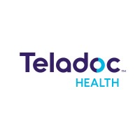 Logotipo de la empresa Teladoc Health
