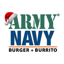 Company logo Army Navy Burger + Burrito Inc