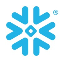 Company logo Snowflake