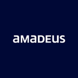 Logotipo de la empresa Amadeus
