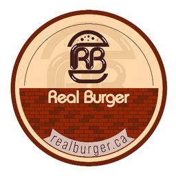 Company logo real burger