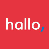 Company logo Hallo