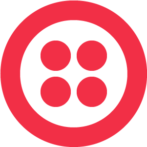 Company logo Twilio