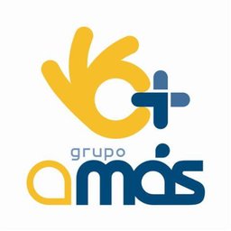 Logotipo de la empresa grupo amas