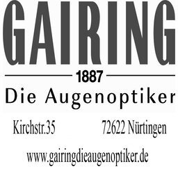 Firmenlogo GAIRING Die Augenoptiker GmbH