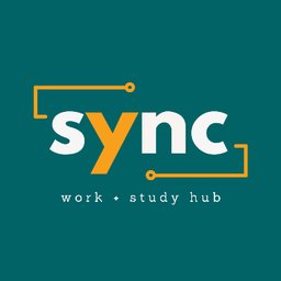 Company logo Sync Work + Study Hub