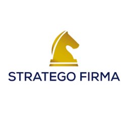 Logotipo de la empresa stratego firma