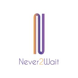 Company logo Never2Wait