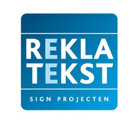 Company logo Reklatekst