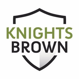 Company logo Knights brown