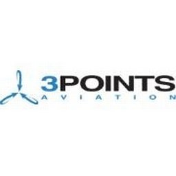 3 POINTS AVIATION Logo