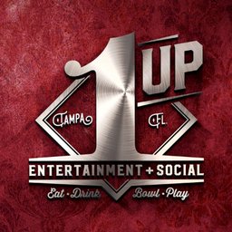Company logo 1Up Entertainment + Social