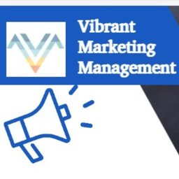شعار الشركة Vibrant Marketing Management