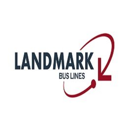 Company logo Landmark Bus lines