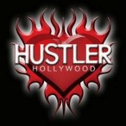 Company logo Hustler Hollywood