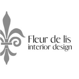 Company logo Fleur de lis interior design