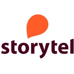 Company logo Storytel