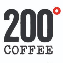 200 Degrees Coffee Shops Logo