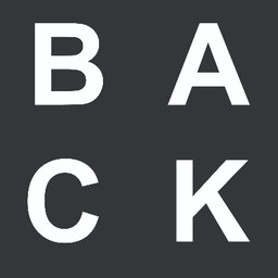 Company logo BACK