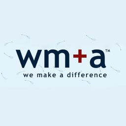 Company logo wm+a