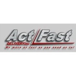 Company logo ACT FAST DELIVERY