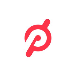 Company logo Peloton