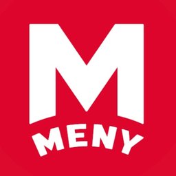 Company logo Meny