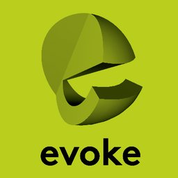 Company logo Evoke