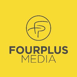 कंपनी का लोगो four plus advertising