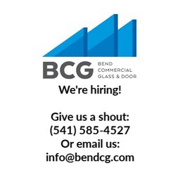 Company logo Bend Commercial Glass