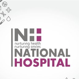 شعار الشركة National Hospital
