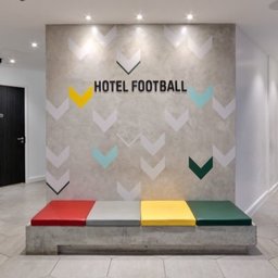 Company logo Hotel Football