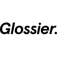 Company logo Glossier